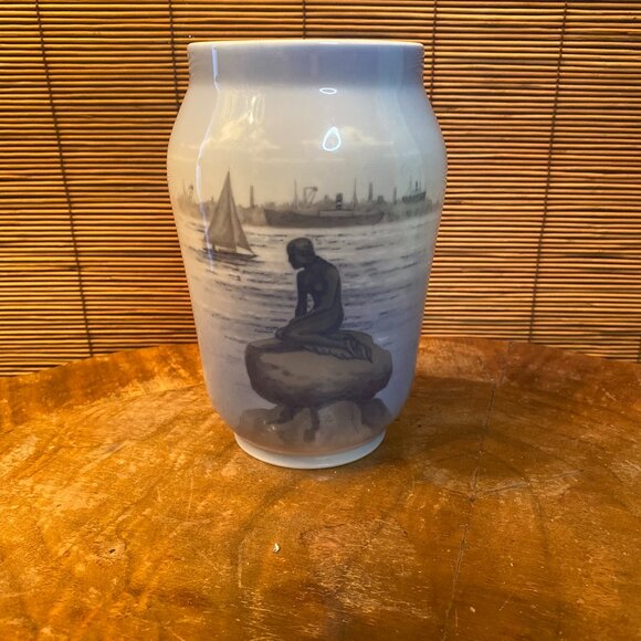 Royal Copenhagen Other - Royal Copenhagen Denmark Little Mermaid Vase EUC